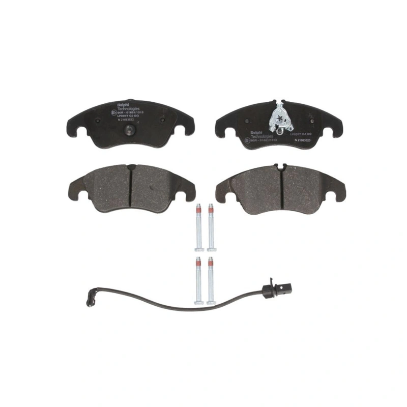 Delphi LP2077 Ön Fren Balatası 188mm Audi A4 A5 A6 A7 Q5 - OEM 8K0698151 8R0698151