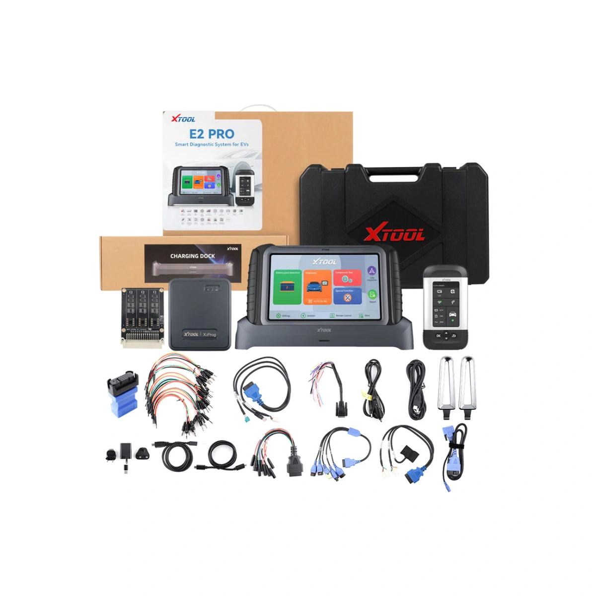 XTool MK27542 E2 PRO EV Teşhis Cihazı - Elektrikli ve Hibrit Araç - Batarya ve BMS Analizi - 10.1 inç