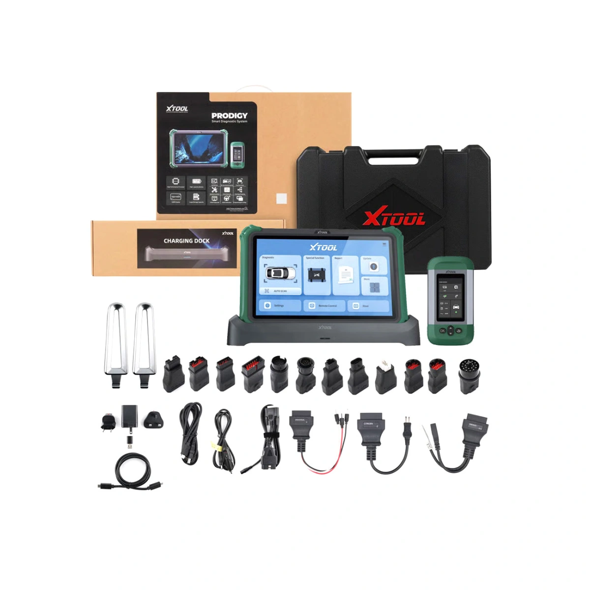 XTool MK27541 Prodigy Flagship Teşhis Cihazı - Entegre Onarım Veritabanı - J2534 ECU Programlama - 13.3 inç