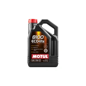 Motul 8100 ECO-LITE 0W-20 Motor Yağı - %100 Sentetik - 5 Lt