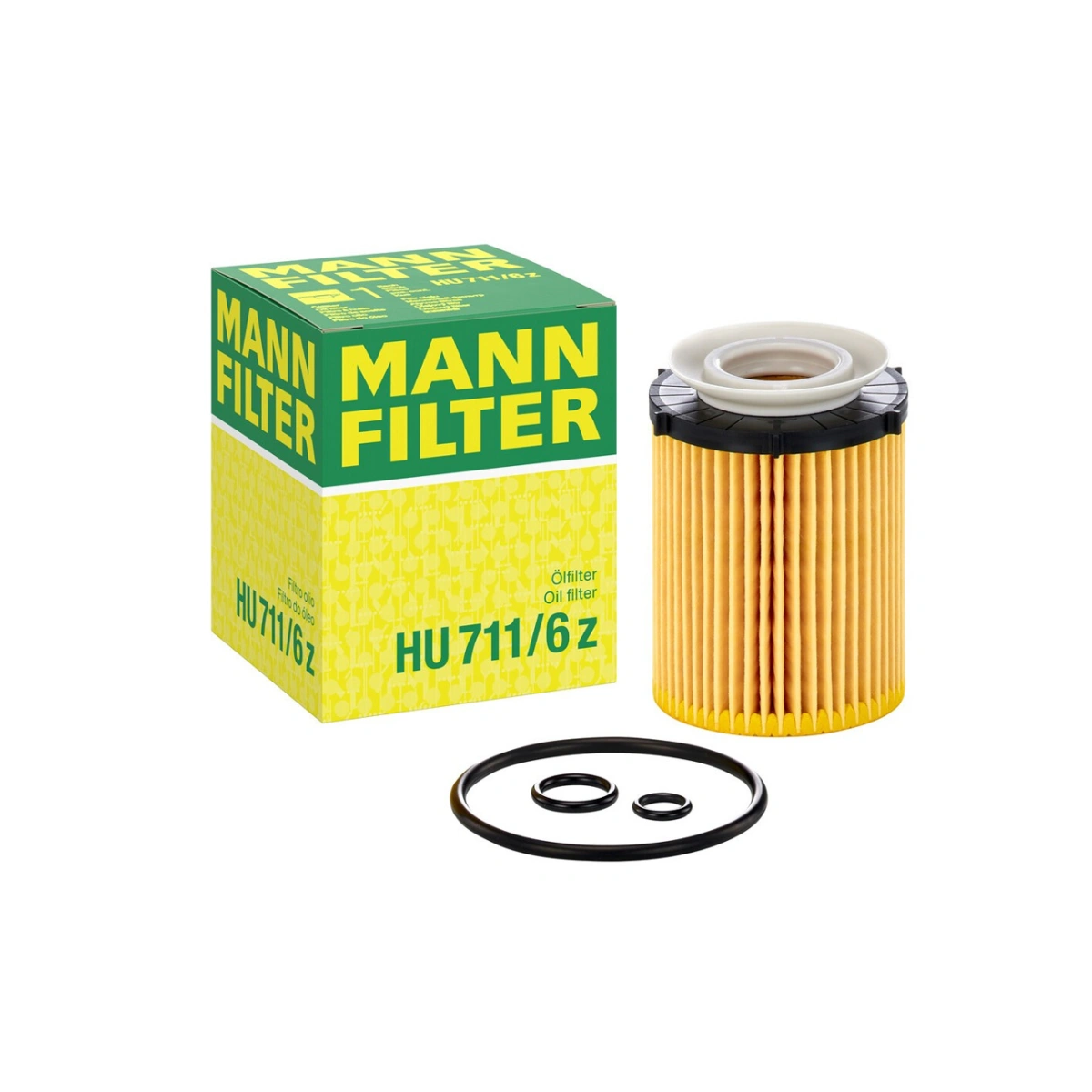 Mann-Filter HU7116Z Yağ Filtresi - Mercedes A B C W176 W246 W205 Benzinli - OEM A2701800109