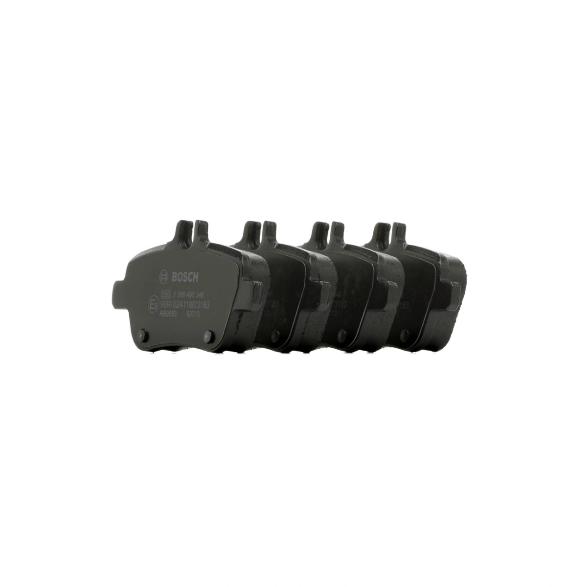 Bosch 0986495348 Fren Balatası Arka - Mercedes A B CLA W176 W246 C117 - OEM A0074209520
