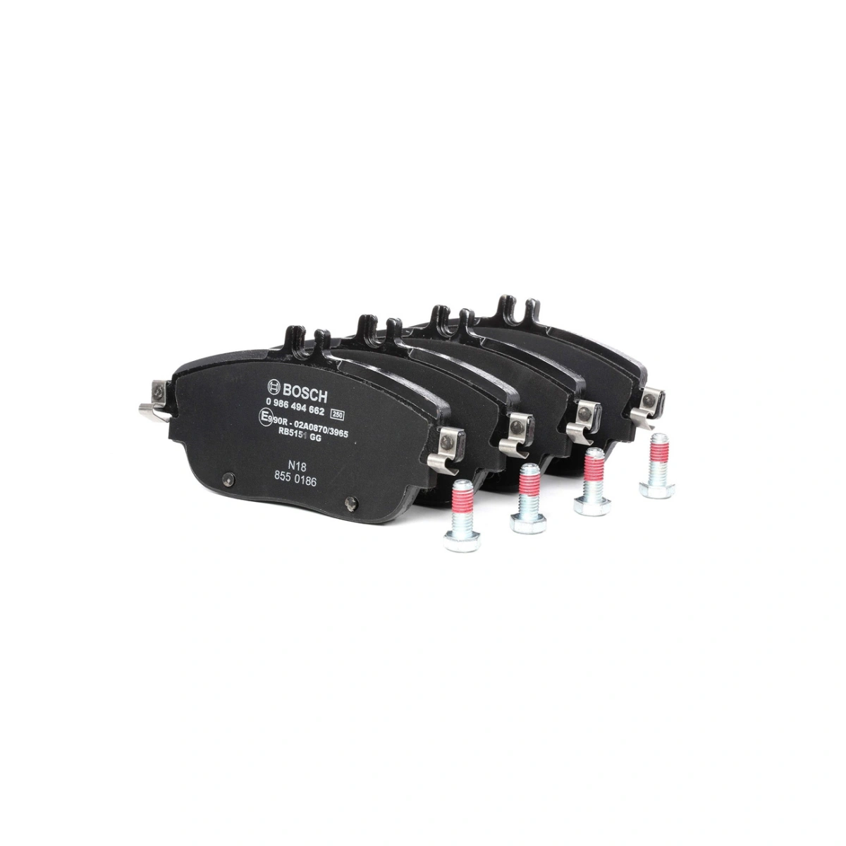 Bosch 0986494662 Fren Balatası Ön - Mercedes A B CLA GLA - OEM A0084200620