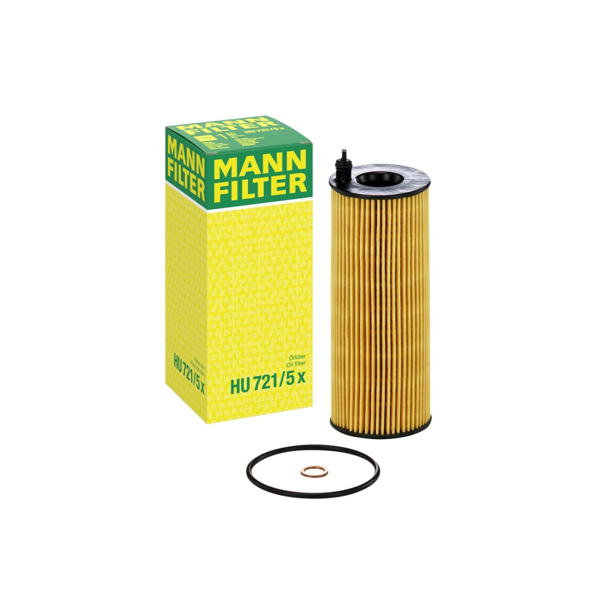 Mann-Filter HU7215X Yağ Filtresi - BMW N47 N57 Dizel - E90 E60 X3 X5