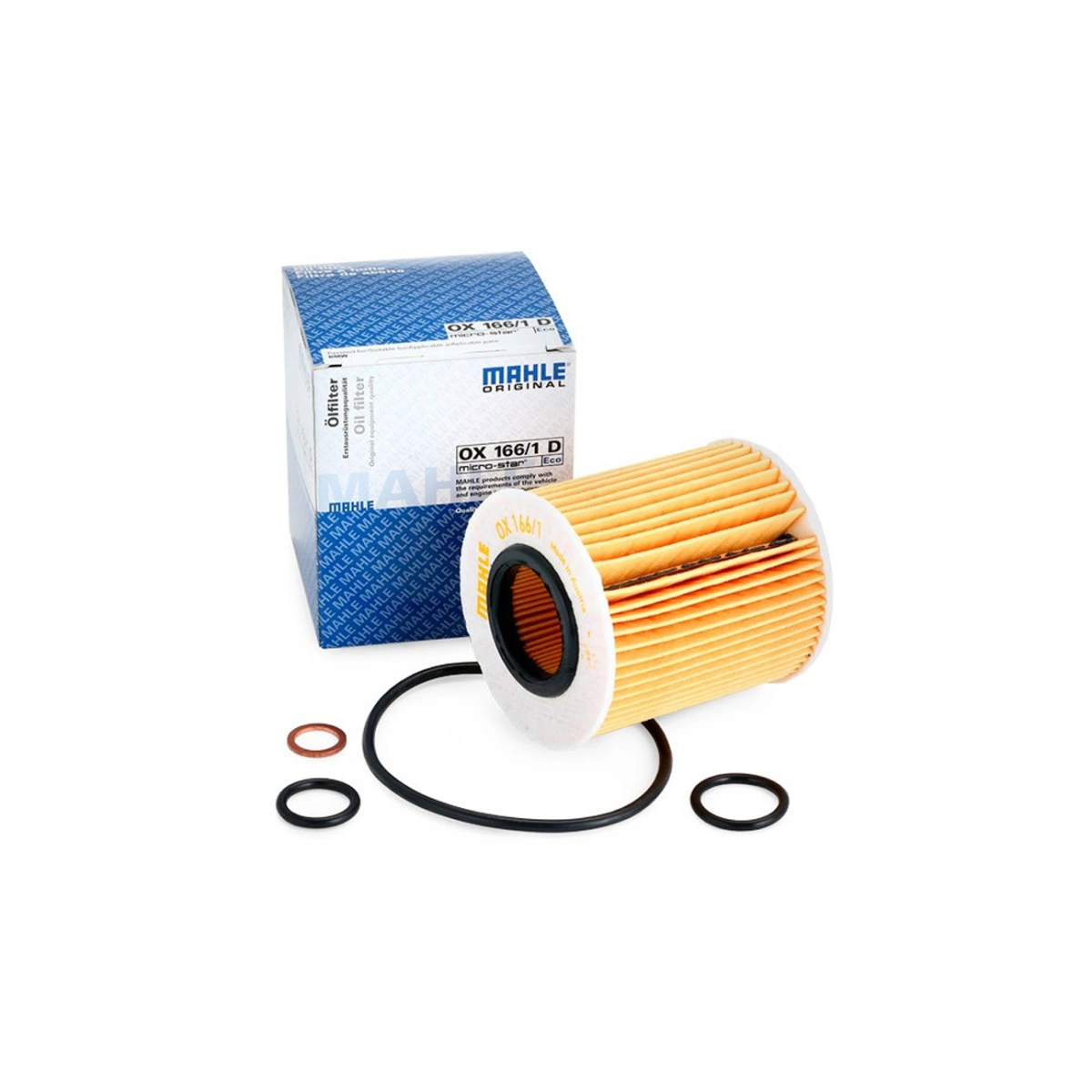 Mahle OX1661D Yağ Filtresi - BMW E46 E90 N42 N46 Benzinli