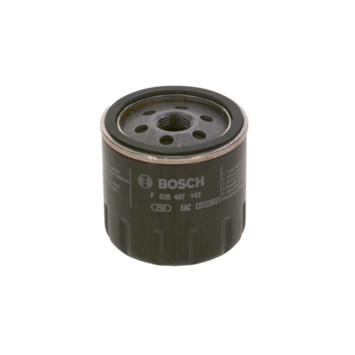 Bosch F026407143 Yağ Filtresi - VW Passat Golf VII Polo 1.2 1.4 TSI - 1 Adet