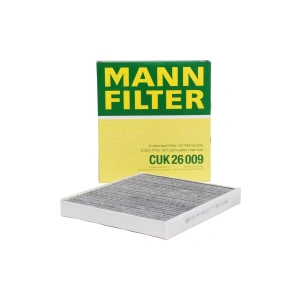 MANN CUK26009 Polen Filtresi - VW Golf 7 Passat Audi A3 Seat Leon - Aktif Karbonlu - 1 Adet