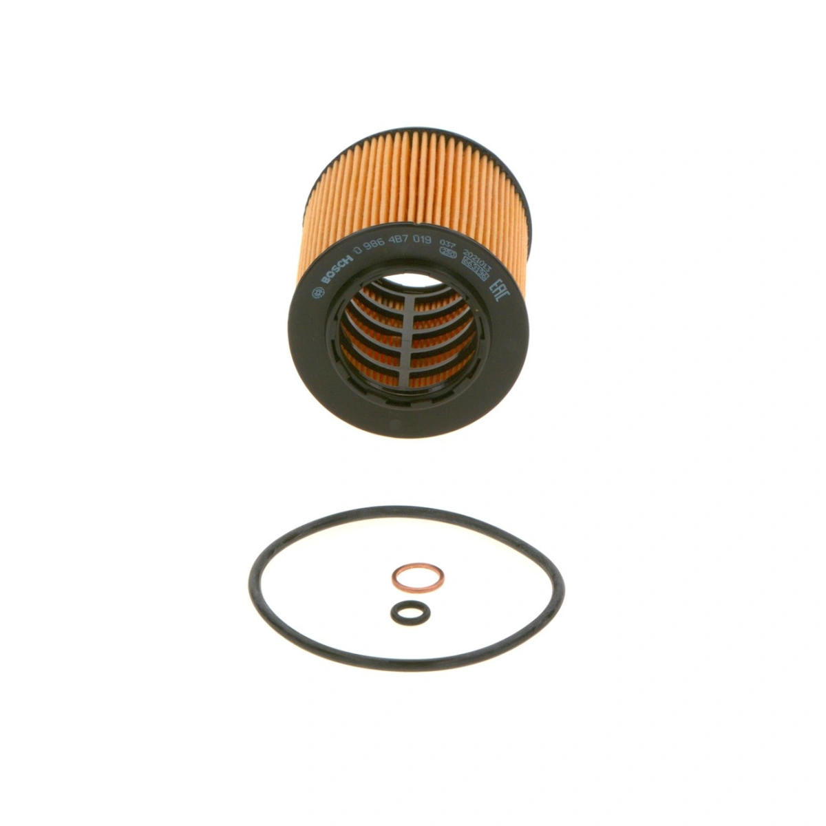 Bosch 09864B7019 Yağ Filtresi - BMW E87 E90 F20 F21 - N43 N46 N52 - 1 Adet