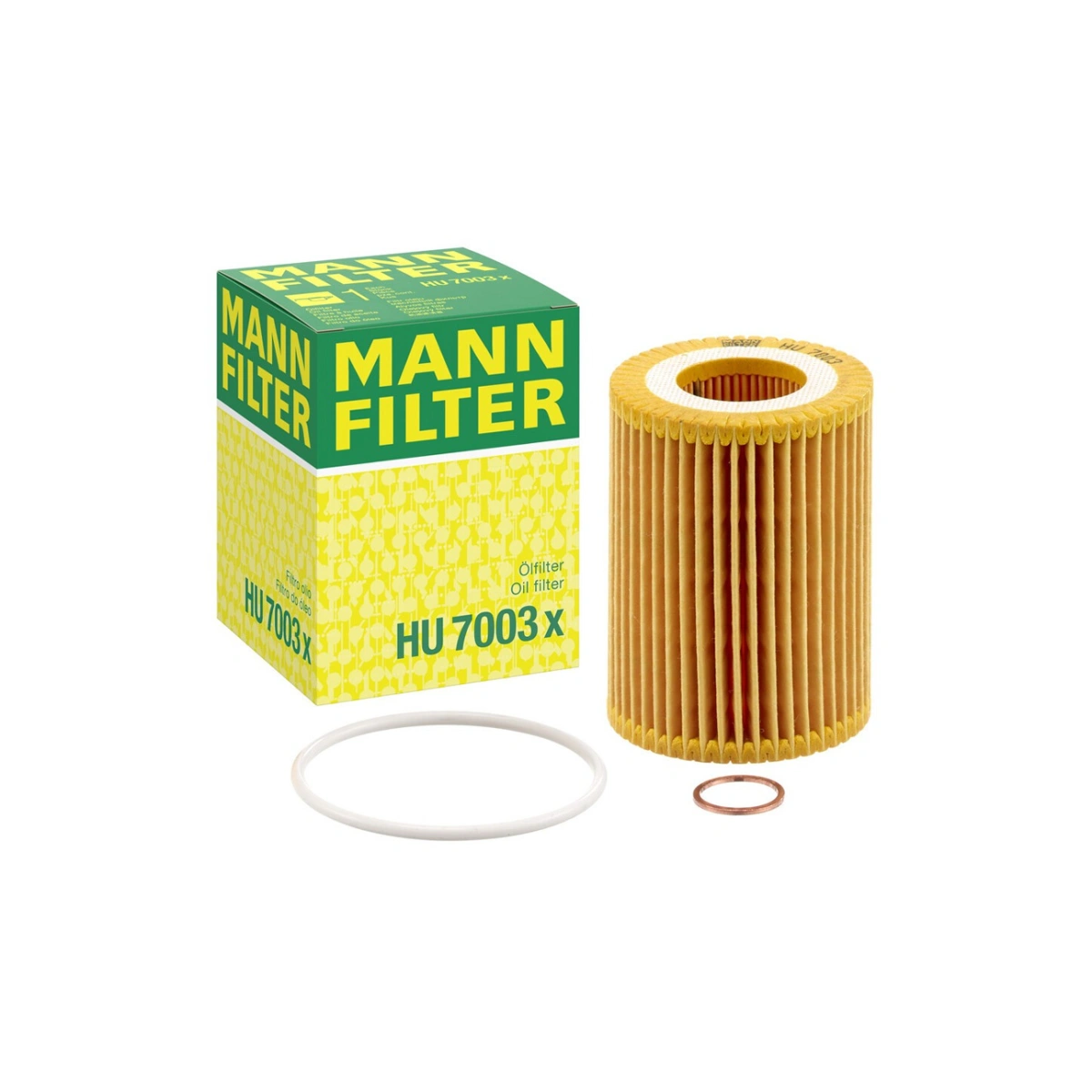 Mann HU7003X Yağ Filtresi - BMW F20 F21 F30 114 116 118 - N13 1.6 - 1 Adet