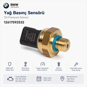 Bmw Yağ Basınç Sensörü (Yağ Müşürü) - 12617592532