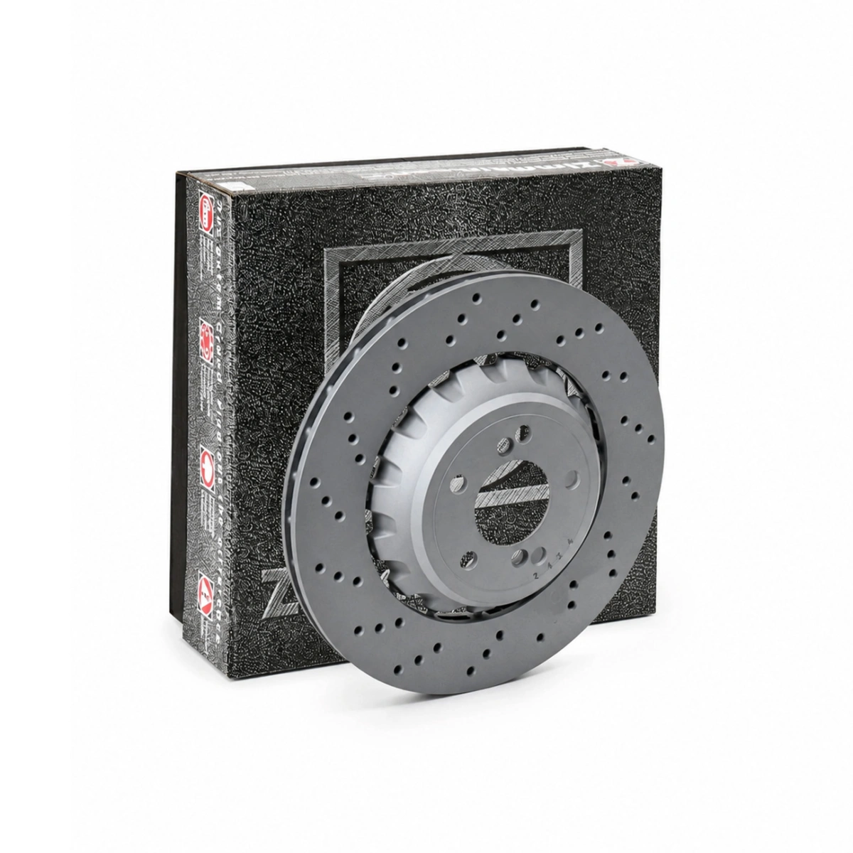 Zimmermann Formula Z Arka Sol Fren Diski 370x24mm - Bmw F87 M2-M2 Competition