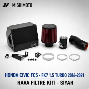 Mishimoto Honda Civic Fc5 - Fk7 1.5 Turbo 2016-2021 Hava Filtre Kiti - Siyah