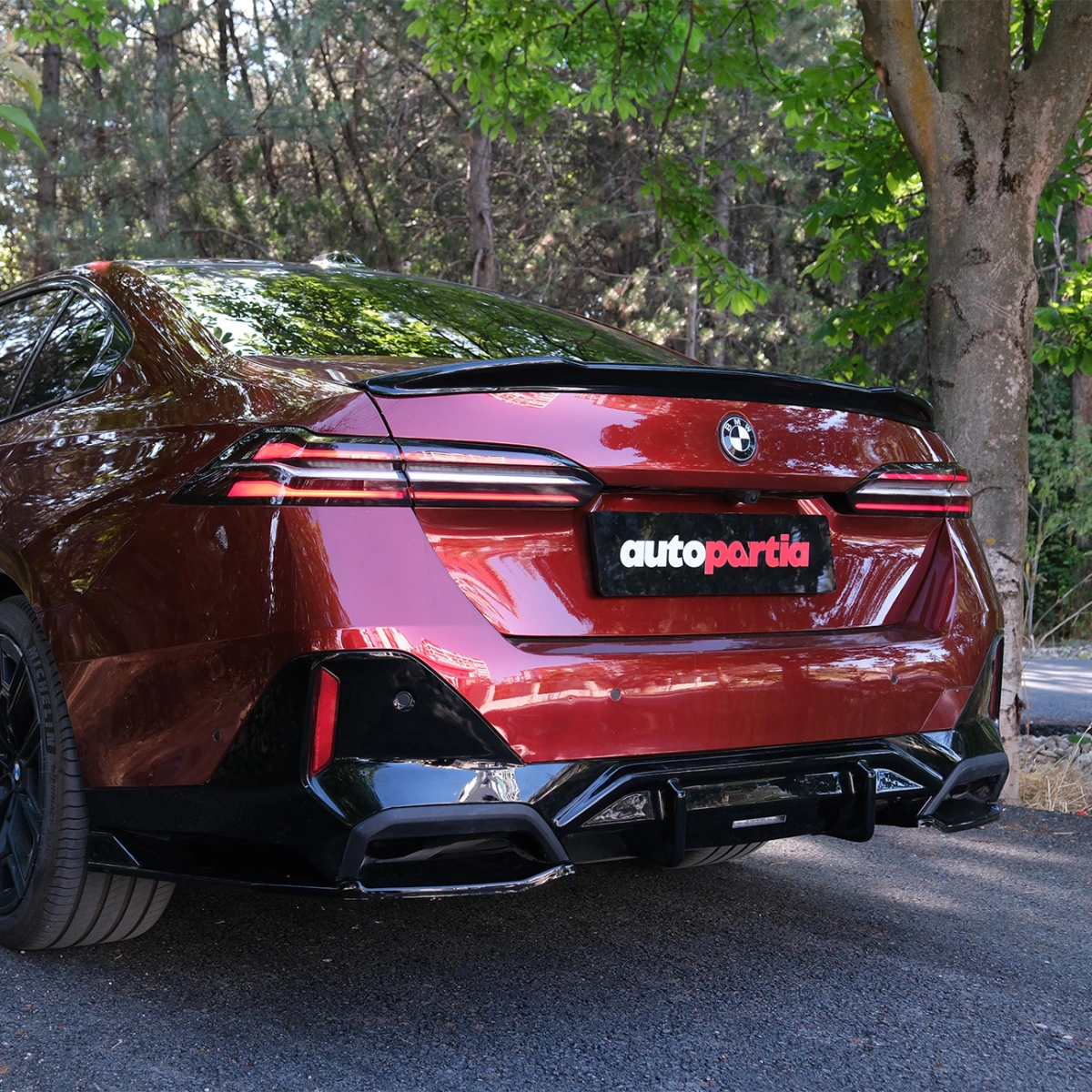 Apex Bmw 5 Series G60 M Paket (2023+) Uyumlu - Arka Yan Lip - Rear Side Splitter