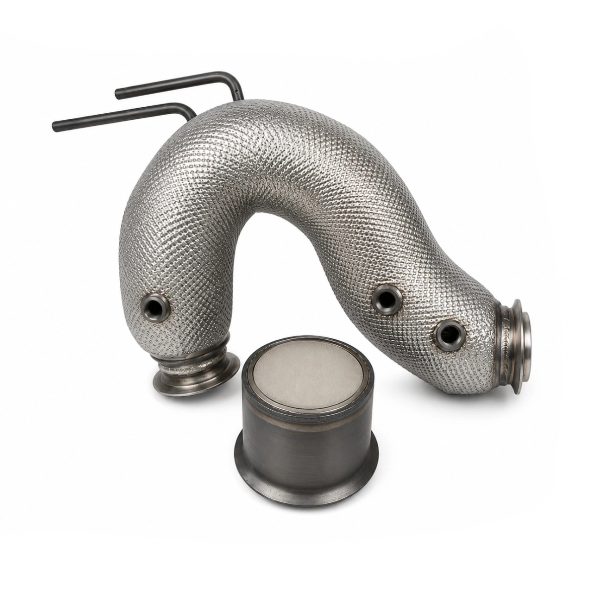 R2P Vag 1.6 TDI Isı Yalıtımlı Downpipe (2016 Sonrası Adblue'suz Araçlar)