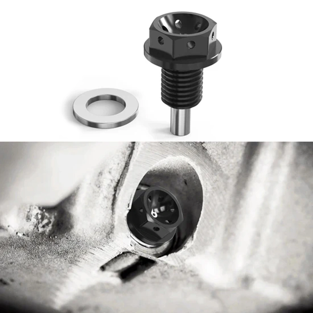 Bevinsee AL-9121133401 Mıknatıslı Karter Tapası - BMW M12x1.5