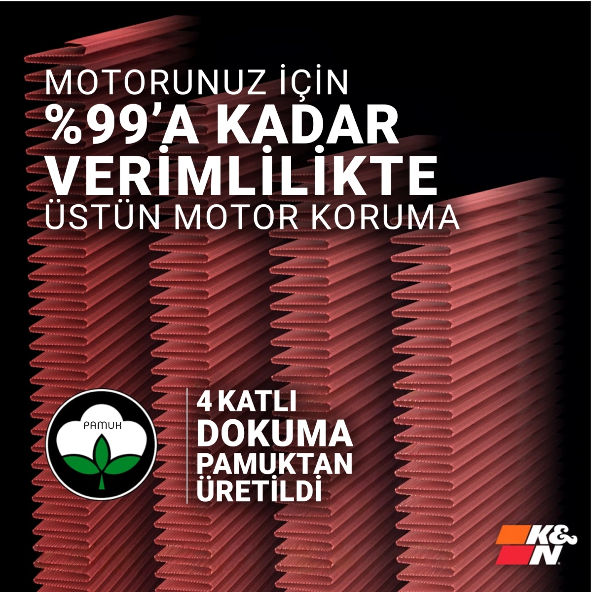 K&N 63-2626 Hava Emiş Kiti