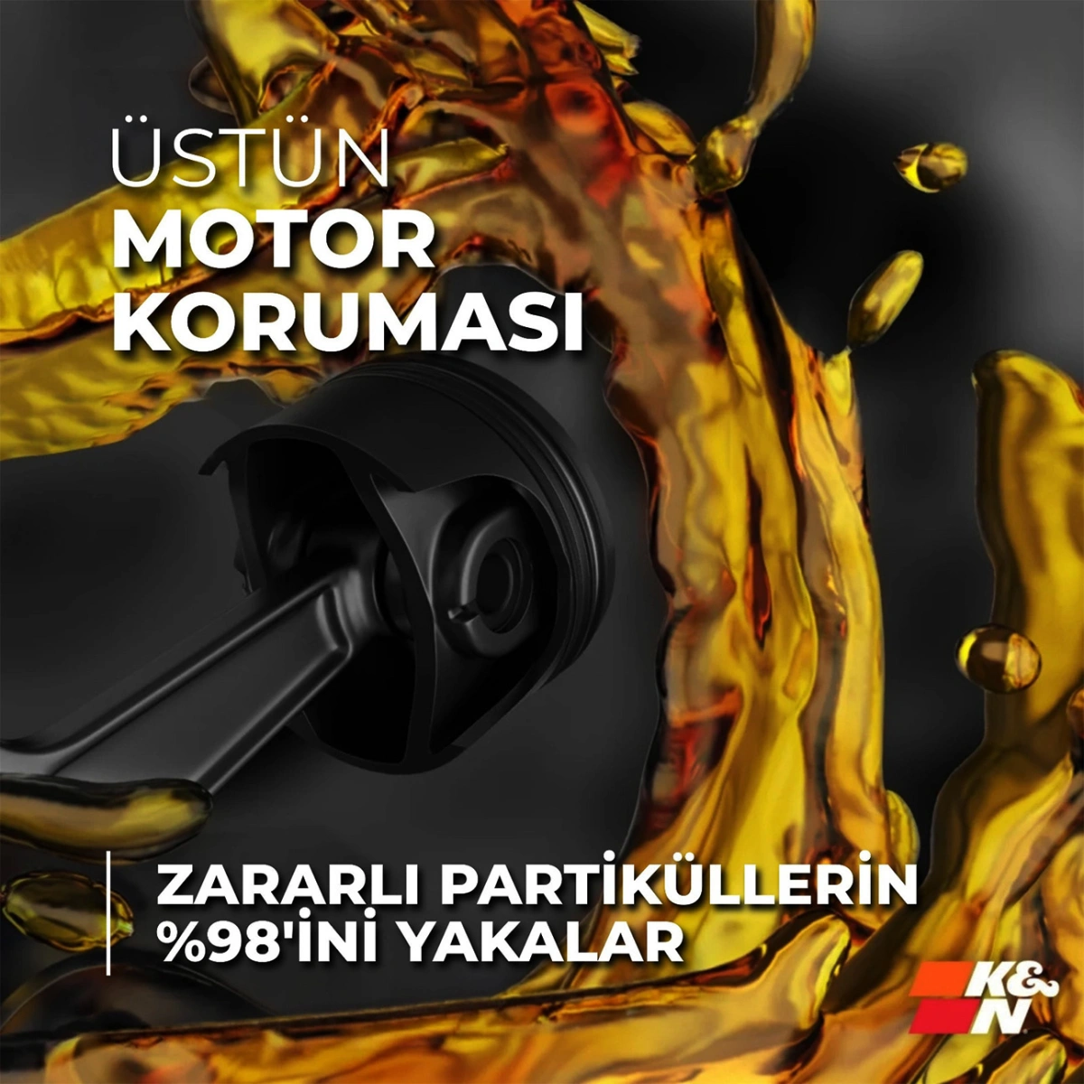 K&N HP-7043 Yağ Filtresi