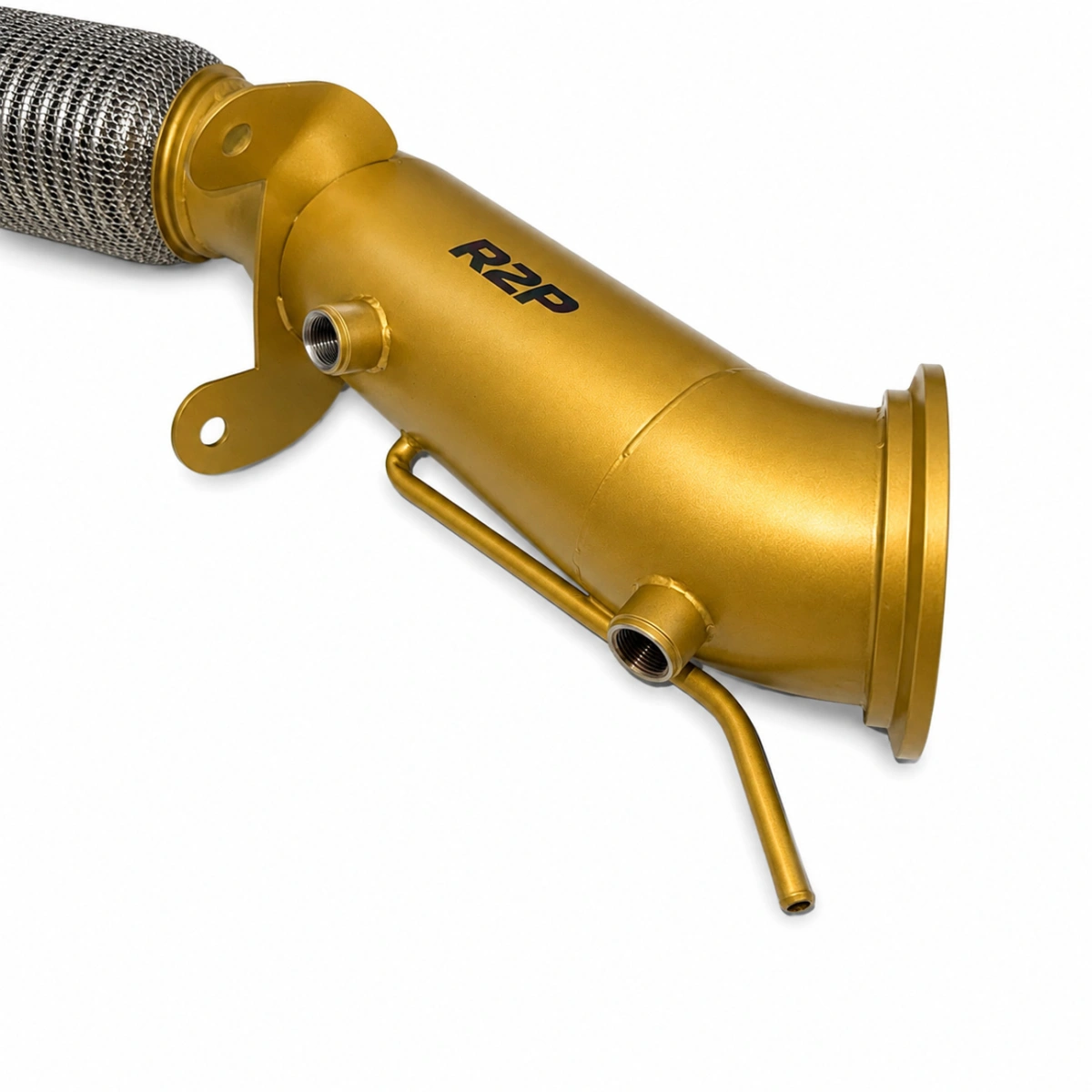 R2P BMW B48 Downpipe - Isı Yalıtım Kaplamalı