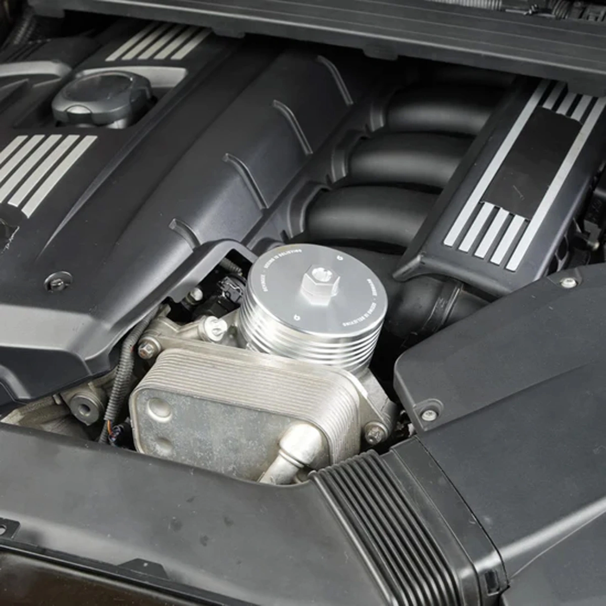 Bevinsee 91111977-SLV Yağ Filtresi Kapağı Mıknatıslı Gümüş - BMW N20 N52 N54 N55 S55
