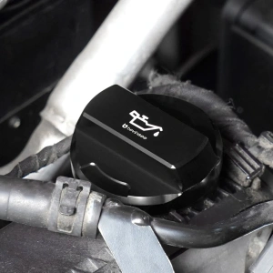Bevinsee 91311928-BLK Yağ Dolum Kapağı Siyah - VW Golf 7 GTI R Audi A3 S3 EA888