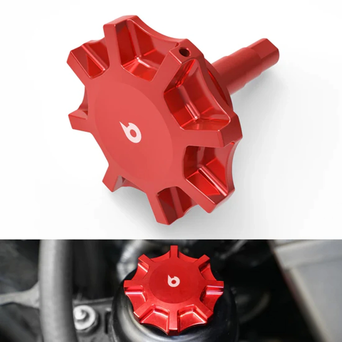 Bevinsee AL-91311752-RD Direksiyon Yağ Deposu Kapağı Kırmızı - BMW E46 E90 Z4
