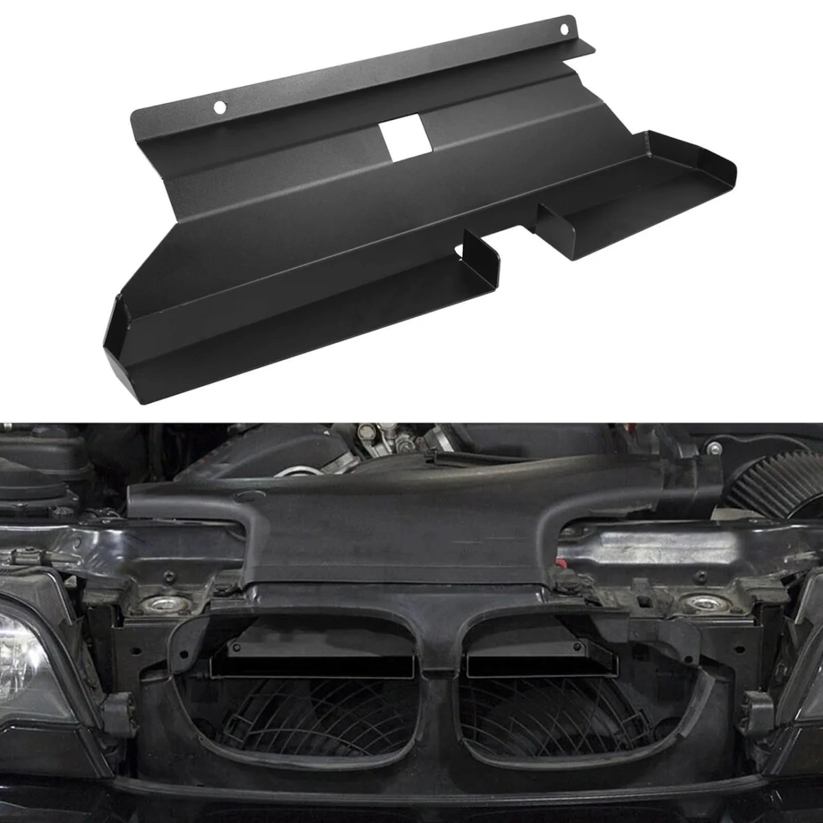 Bevinseec Air Scoop Siyah - BMW E46 M52TU M54