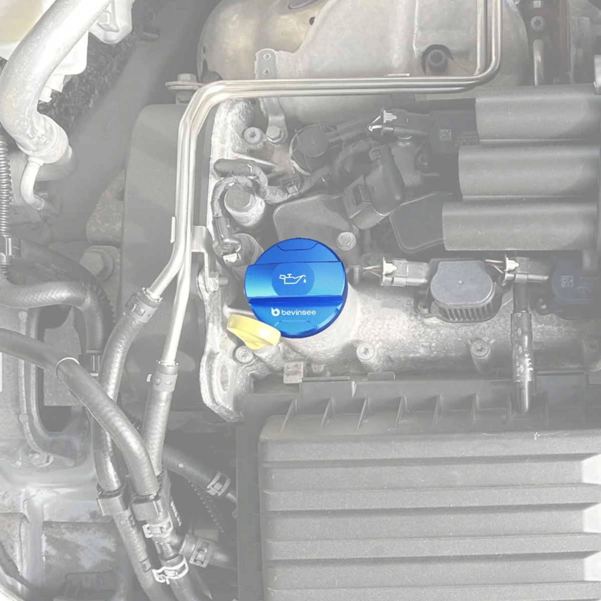 Bevinsee 91120089-BL Yağ Dolum Kapağı Mavi - VW Golf 7 8 Audi A3 EA211 1.0 1.4 TSI