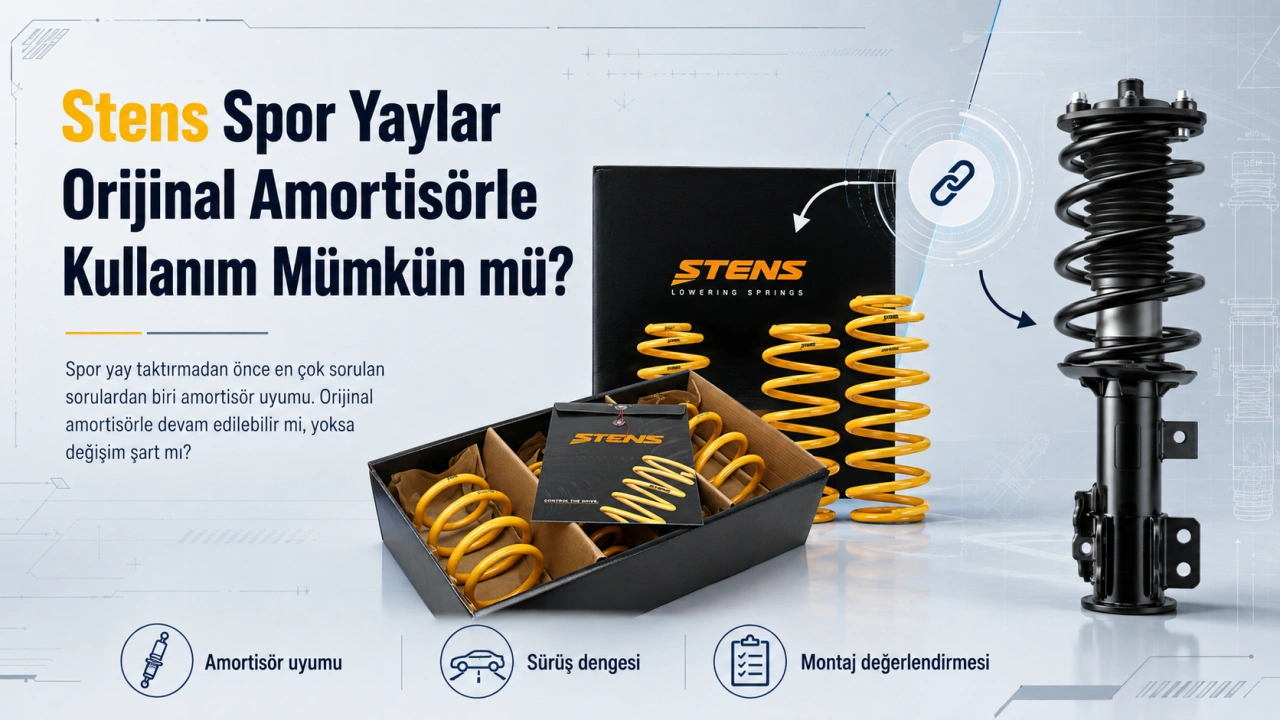 Stens Yaylar Orijinal Amortisörle Uyumlu mu?