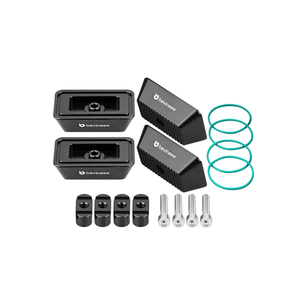 Bevinsee AL-9122023314-BLK Kriko Takozu Seti Siyah- BMW E46 E60 G20 G80