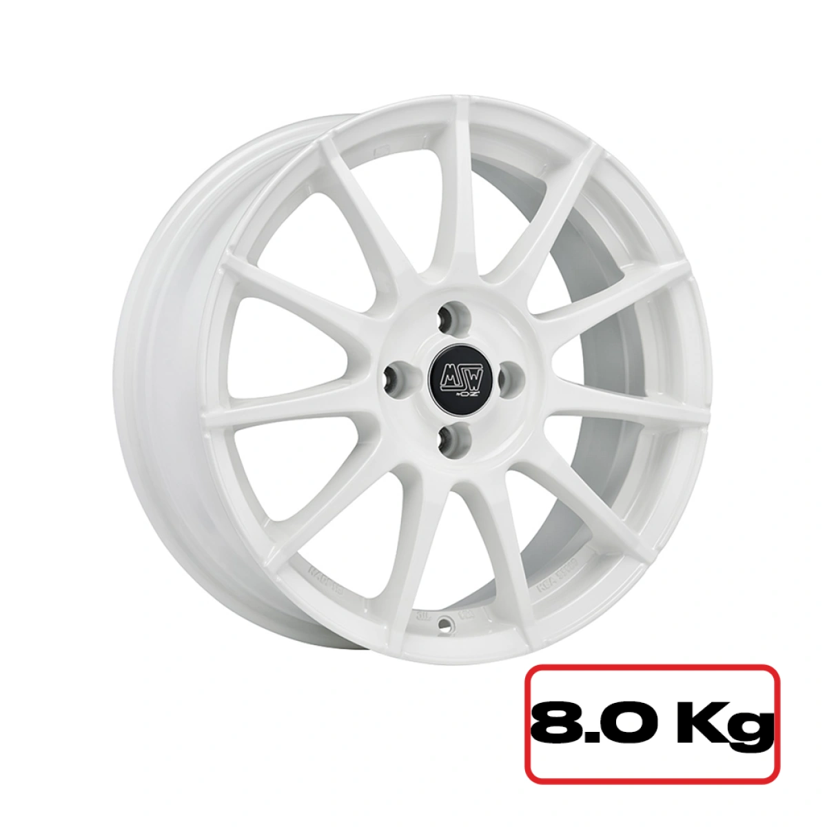 Msw-85 4x100 6x15 ET35 63,4 White Takım Jant (4 Adet)
