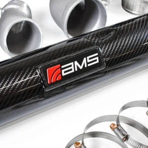 AMS Performance AMS.48.08.0001-2 Karbon Fiber Hava Emiş Kiti - Manyetik Karbon Airbox Kapaklı - BMW G87 M2 G80 M3 G82 M4 S58