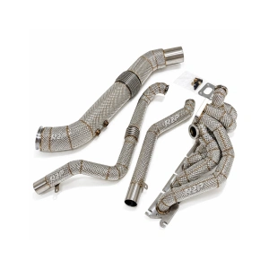 R2P BMW B58 Gen1 M140i-M240i-340i-440i Isı Yalıtımlı Egzoz Manifold Kiti