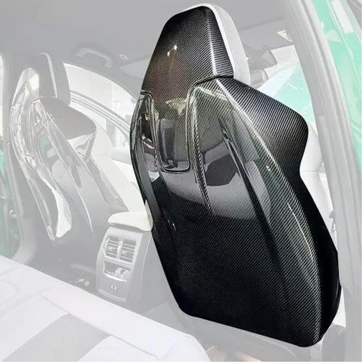 Drifton BMW G80-G81 M3 Karbon Koltuk Sırtı Kaplama Seti - 2021+