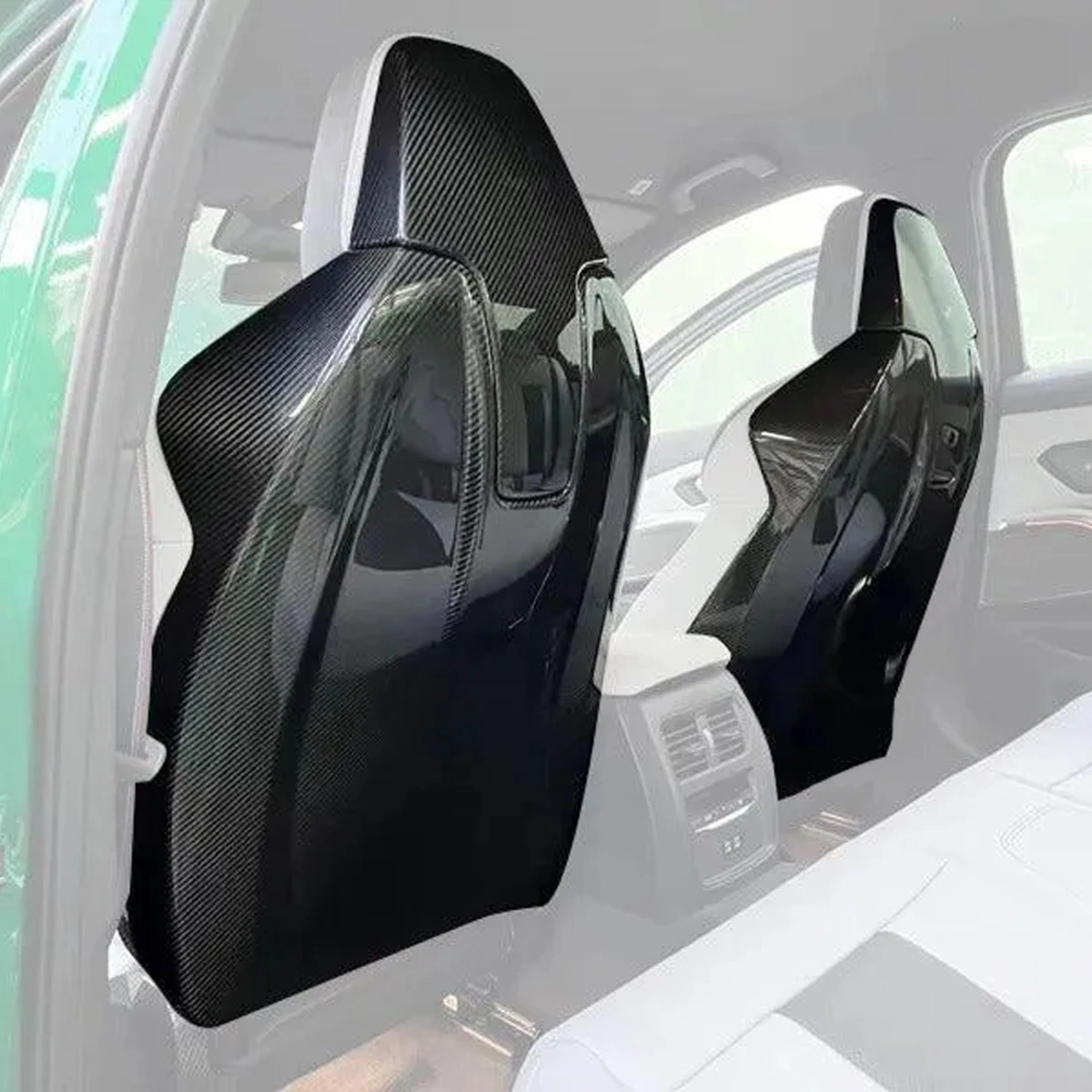 Drifton BMW G80-G81 M3 Karbon Koltuk Sırtı Kaplama Seti - 2021+
