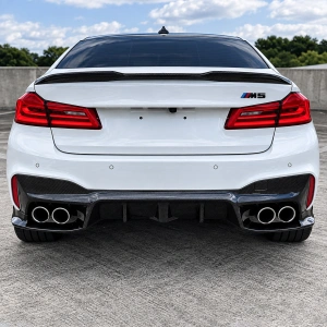 Drifton BMW F90 M5 3D Style Karbon Arka Difüzör - 2018-2023