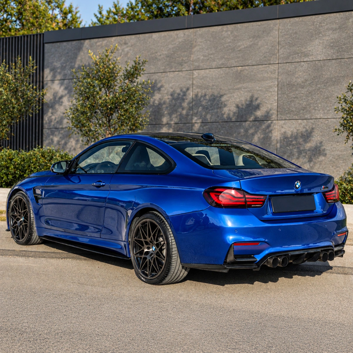 Drifton BMW F80 M3 Karbon Arka Tampon Splitter - 2014-2018