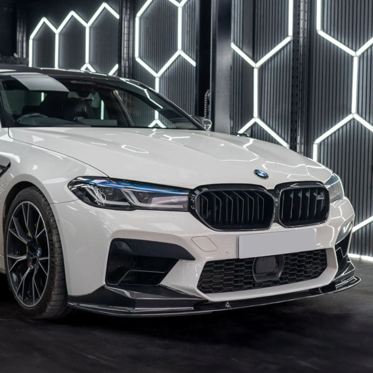 Drifton BMW F90 M5 LCI Karbon Ön Lip - 2021-2023