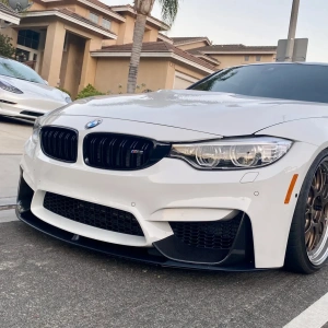 Drifton BMW F80-F82 M3 M4 SMP Style Karbon Ön Lip - 2014-2020