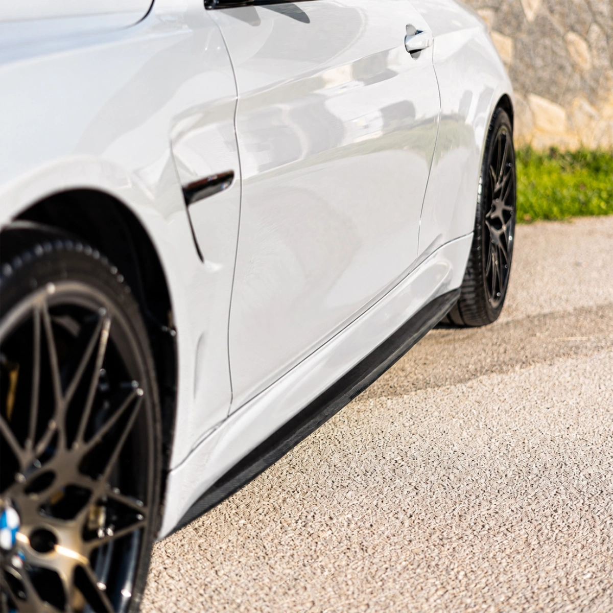 Drifton BMW F80-F82 M3 M4 MP Style Karbon Marşpiyel Eki - 2014-2020