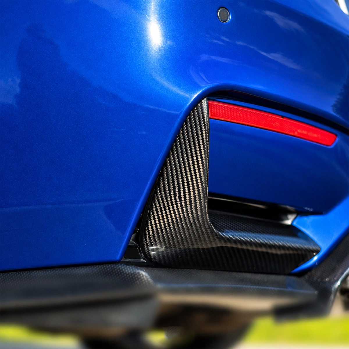 Drifton BMW F80 M3 Karbon Arka Tampon Splitter - 2014-2018