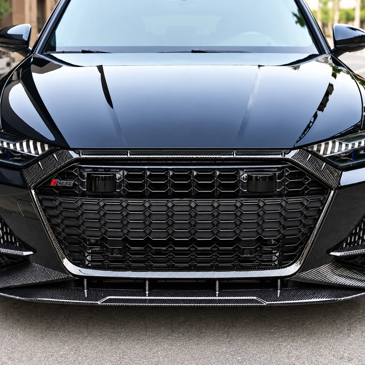 Drifton AUDI RS6 C8 Karbon Panjur Çerçevesi - 2019-2024
