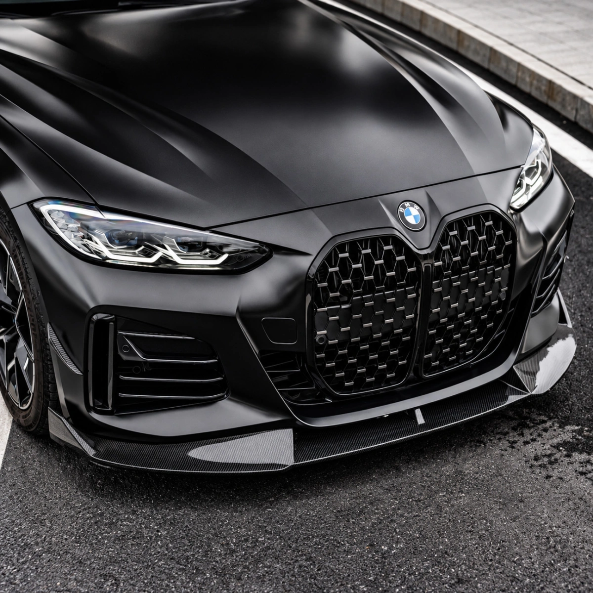 Drifton BMW G26 4 Serisi Gran Coupe Karbon Ön Lip - 2021+