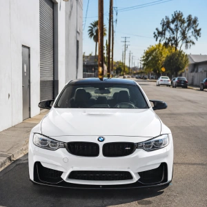 Drifton BMW F80-F82 M3 M4 MP Style Karbon Ön Tampon Splitter - 2014-2020