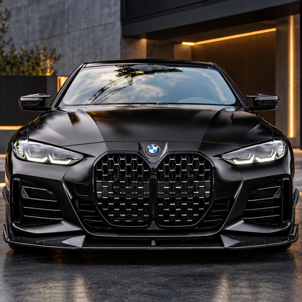Drifton BMW G26 4 Serisi Gran Coupe Karbon Ön Lip - 2021+