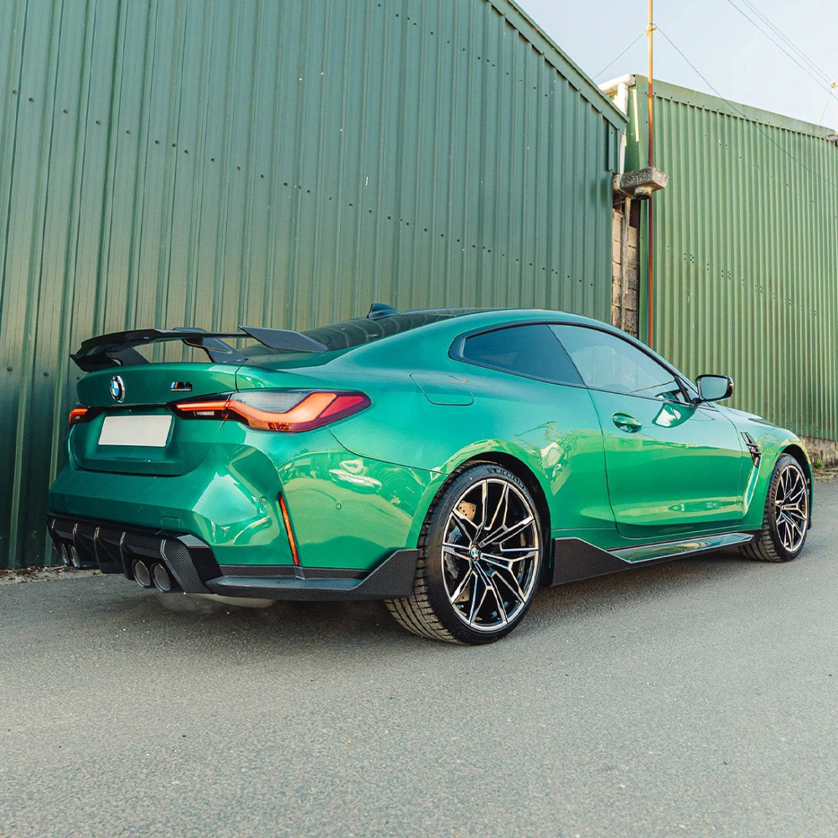 Drifton BMW G82 M4 MP Style Karbon Difüzör Eki - 2021+