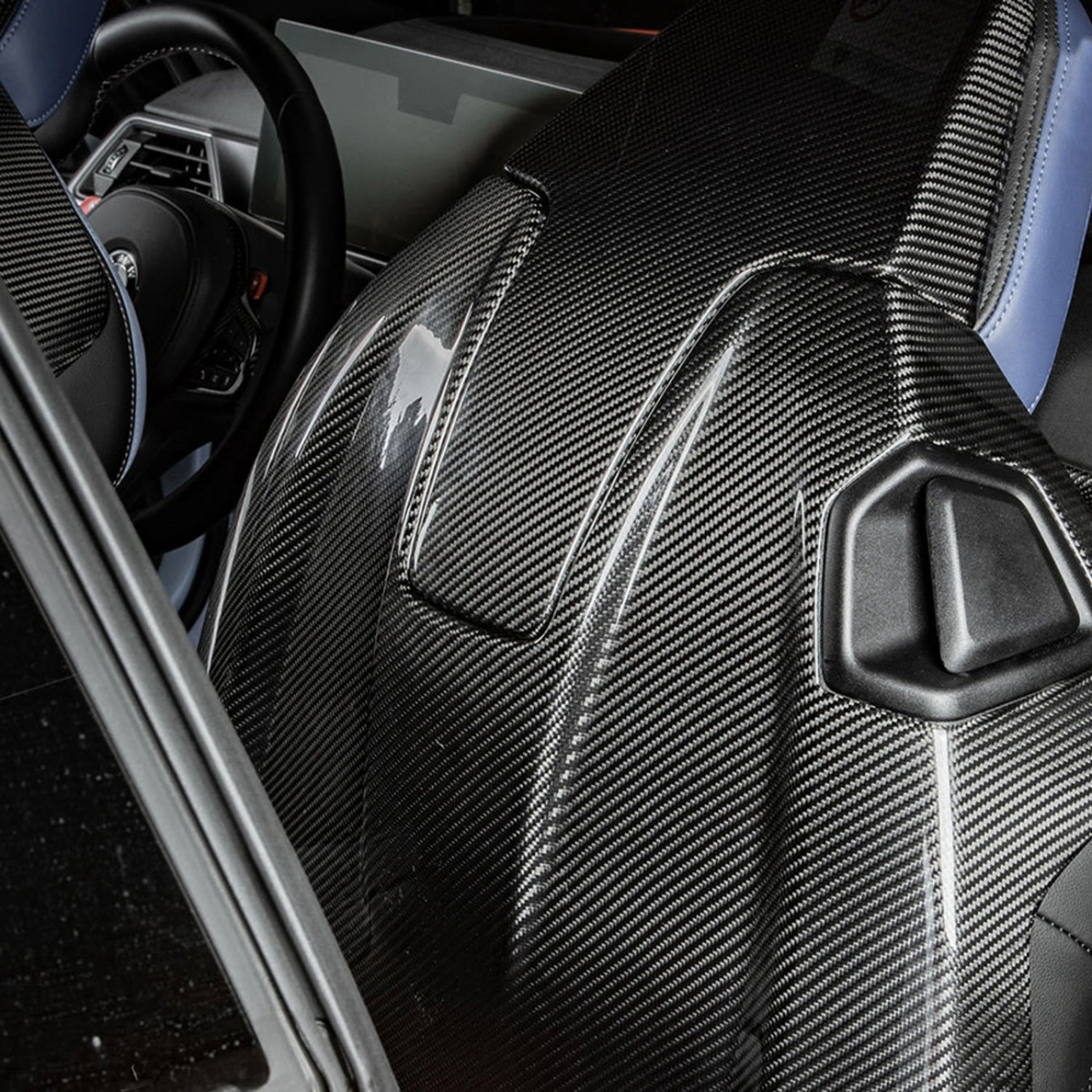 Drifton BMW G82-G83-G87 M4 M2 Karbon Koltuk Sırtı Kaplama Seti - 2021+