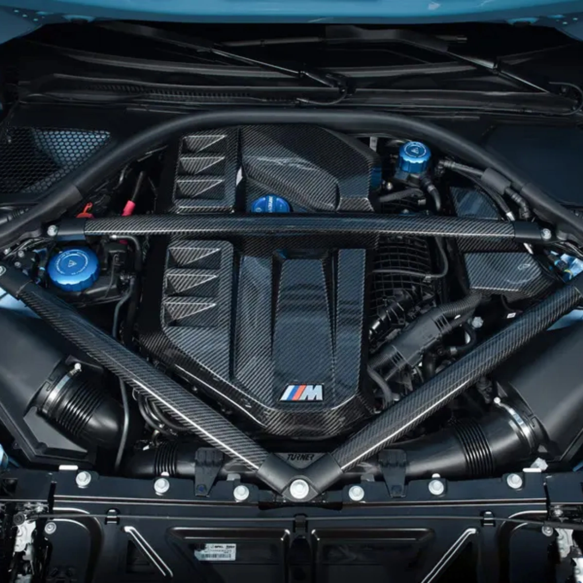Drifton BMW G80-G82 M3 M4 Karbon Motor Kapağı Parlak - 2021+