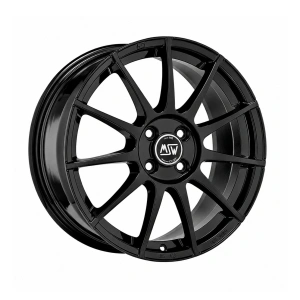 Msw-85 4x100 7x17 37 63,4 Gloss Black Takım Jant