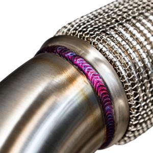 RVNG BMW M3 - M4 - M2 G80-G82-G87 S58 HydroFlow 5 inç Race Downpipe Seti - Katalizörsüz