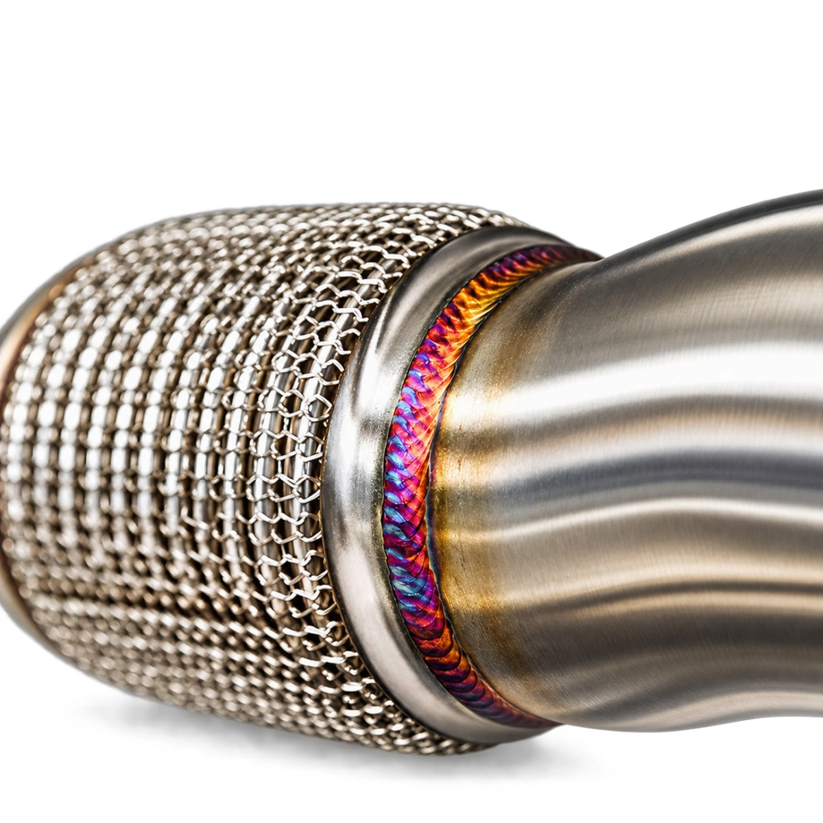 RVNG BMW M3 - M4 - M2 G80-G82-G87 S58 HydroFlow 5 inç Race Downpipe Seti - Katalizörsüz